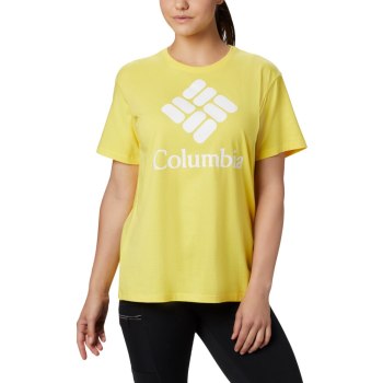 Columbia T-Shirt Dames, Park Relaxed Geel, 74COPWQKU